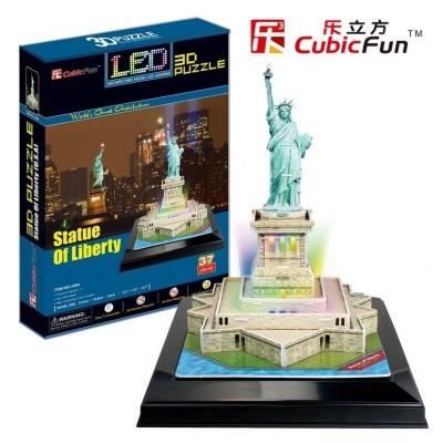Maquette Puzzle 3D Statue De La Liberté - 37 Pièces, Dès 8 Ans, Marque Graine Créative