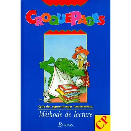 Croquepages Lecture Cp Eleve Methodes De Lecture Cdiscount Librairie