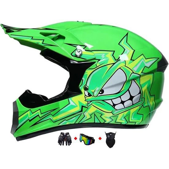 Pantalon Motocross Bilt Pour Enfant - Taille 22Y, Noir, Imperméable Et Réfléchissant