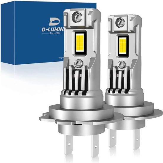 H7 Ampoule LED Voiture Anti Erreur Canbus 100 W 16000 lm, 6500K
