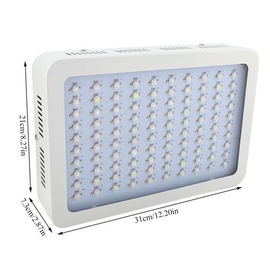 1000W Full Spectrum Hydro LED élèvent la lumière pour Plantes,Fleurs et Légumes  -HB065