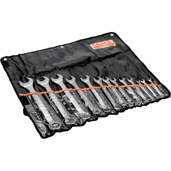YIYEIE Lot De 9 Clés à Extrémité Ouverte Super Minces, Métriques