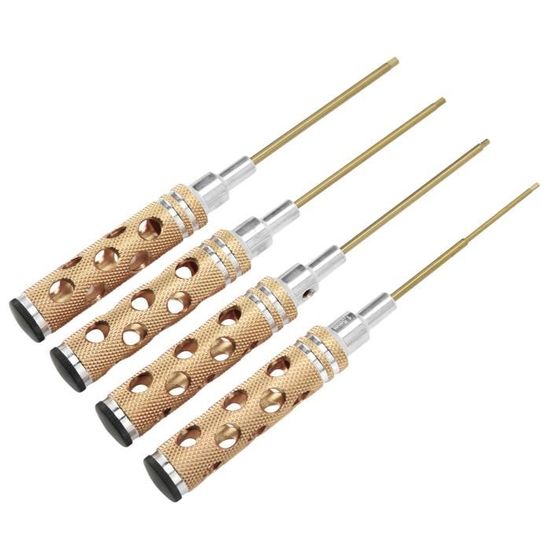 6 In 1 Rc Hex Driver Screwdriver Set 1.5mm 2.0mm 2.5mm 3.0mm & Hex Nut