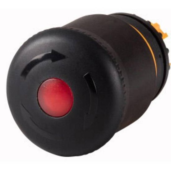 Eaton 271540 M22S-PVLT Bouton STOP/PAUSE noir décrochage par rotation 1 ...