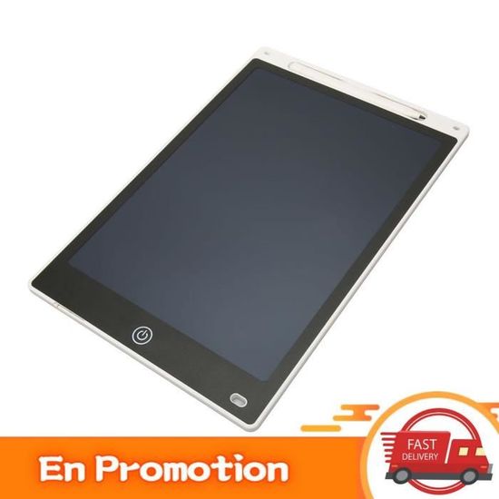 Ardoise Numérique Horloge Tablette écriture LCD 10 Pouces Rechargeable - Bloc-notes Effaçable Horloge Numérique Dernières Tablettes électroniques
