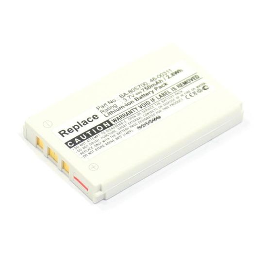 VINTRONS Li-Ion Akku Für Metrologic Scanner – 750 MAh, 3,7 V, Kompatibel Mit MK5502, BA-80S700 Uvm.