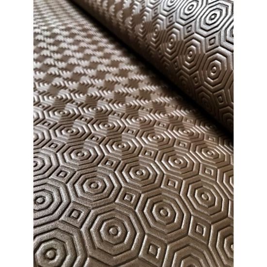 Sous nappe gris rectangulaire 140 x 300 cm - Protège table PVC