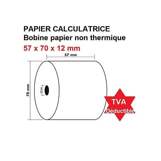 Rouleau de papier pour calculatrice - Cdiscount