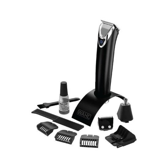 Tondeuse homme Wahl Stainless Steel Black Edition - WAHL