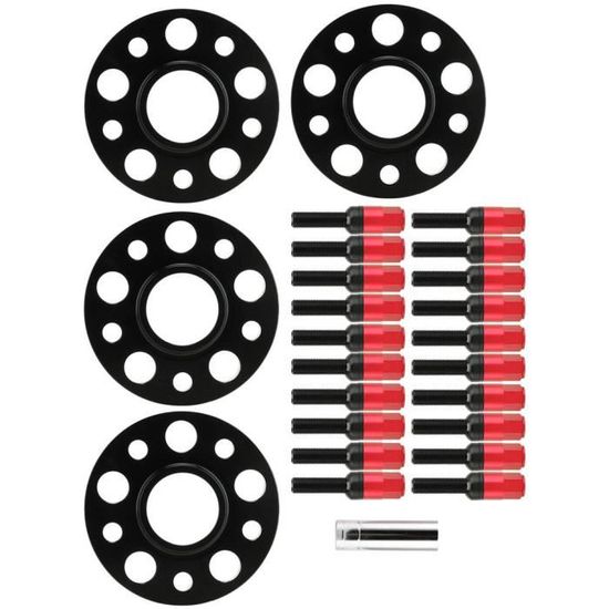 4 Bagues De Centrage Moyeu ABSOPRO - OD 73,1mm ID 57,1mm - Alliage Aluminium Bleu - Anti-vibrations Voiture