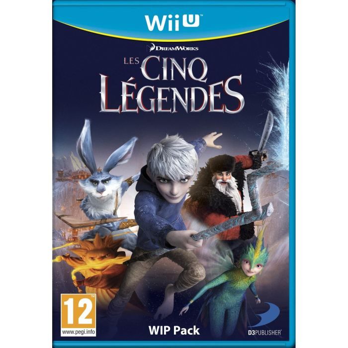 Nintendo Les Cinq Légendes Jeu Wii U