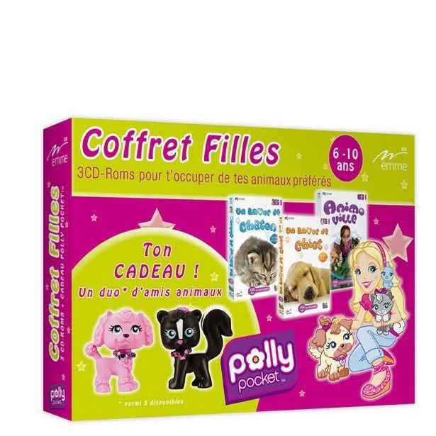 Coffret Filles (3 Cd-Roms + Un Duo Danimaux Polly