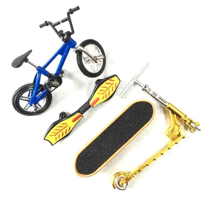 4 pièces doigt alliage vélo modèle Mini Bmx vélo garçons jouet jeu créatif cadeau N°1