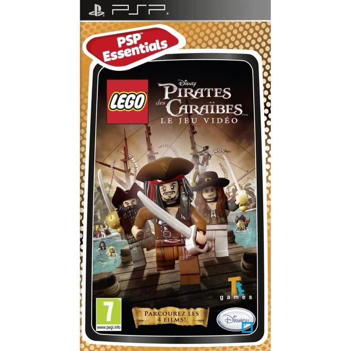 LEGO PIRATES DES CARAIBES ESSENTIAL / Jeu PSP