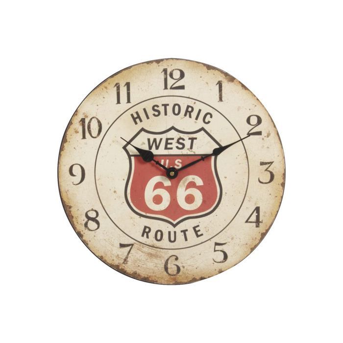 Horloge en bois Route 66 - 469213