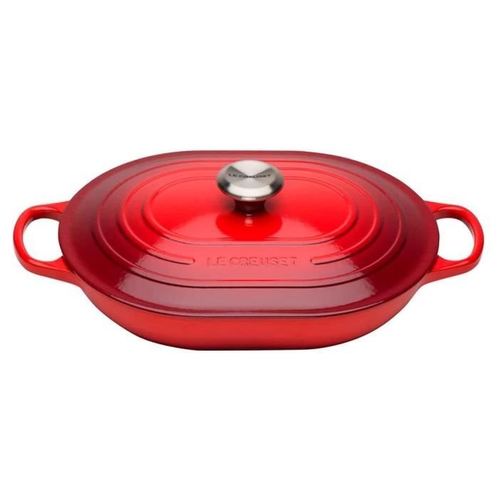 Le Creuset - Cocotte Oblongue 31cm Cerise