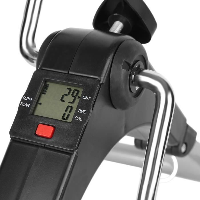 MINI VELO D'APPARTEMENT PLIABLE A PEDALE RESISTANCE REGLABLE BRAS ET JAMBES