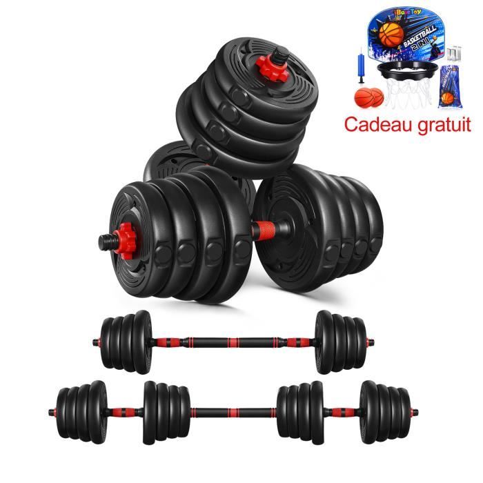 Lot de 2 Kit Haltères - 30 Kg