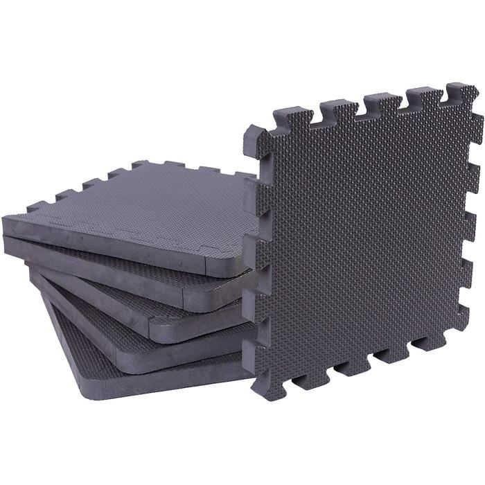 BodenMax Tapis de Protection en Mousse EVA - Dalles en Mousse avec Bordures - Tapis de Sport, Yoga, Musculation, Gym143
