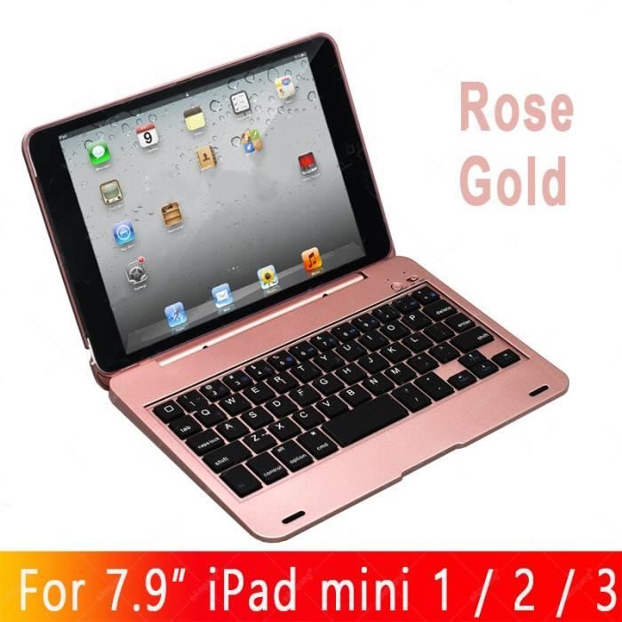 Clavier intelligent pour Apple iPad 9.7 2017 2018 5th 6th Génération Étui à Clavier Bluetooth pour iPad Air 1 2 5 6 Pro *CL1687