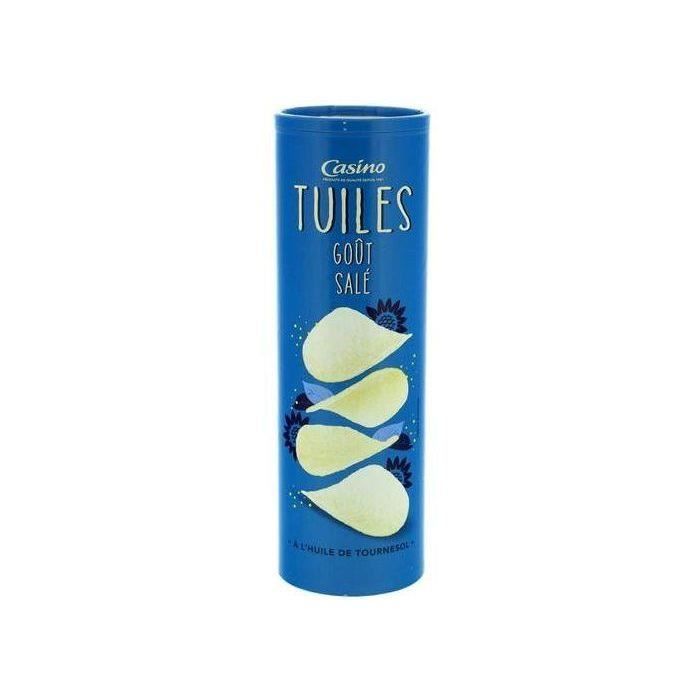 CASINO Tuiles au goût salé - 170 g