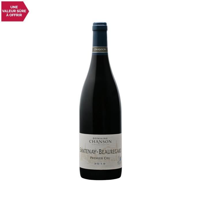 Santenay 1er Cru Beauregard Rouge 2019 - 75cl - Chanson - Vin AOC Rouge de Bourgogne - Cépage Pinot Noir