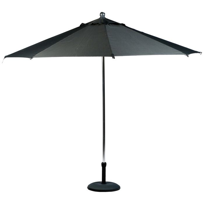 PARASOL NOUMEA ROND HESPERIDE ARDOISE