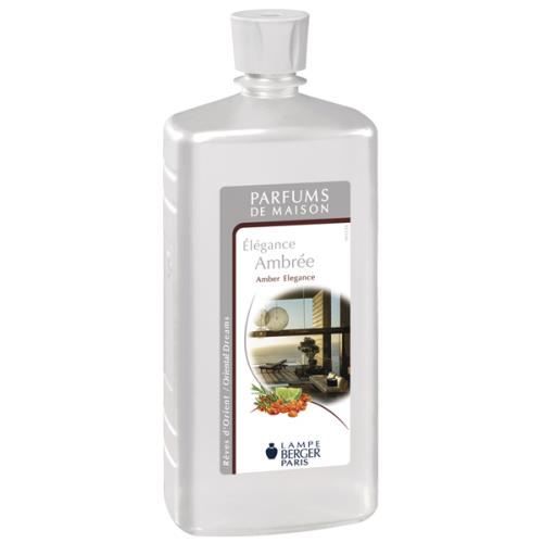 Recharge de parfum Elégance ambrée 1L - Lampe Berger