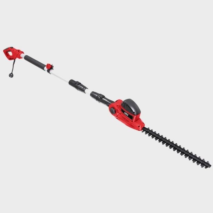 Taille haie télescopique électrique sur perche 550W lame 41cm longueur max 2,6m LEA LE35055-48DL