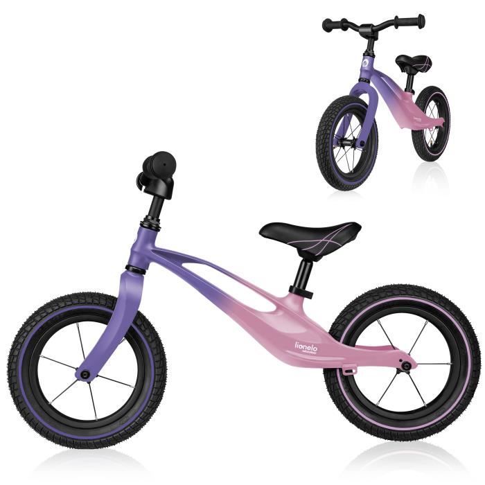 LIONELO Draisienne Bart vélo pour enfant - Violet