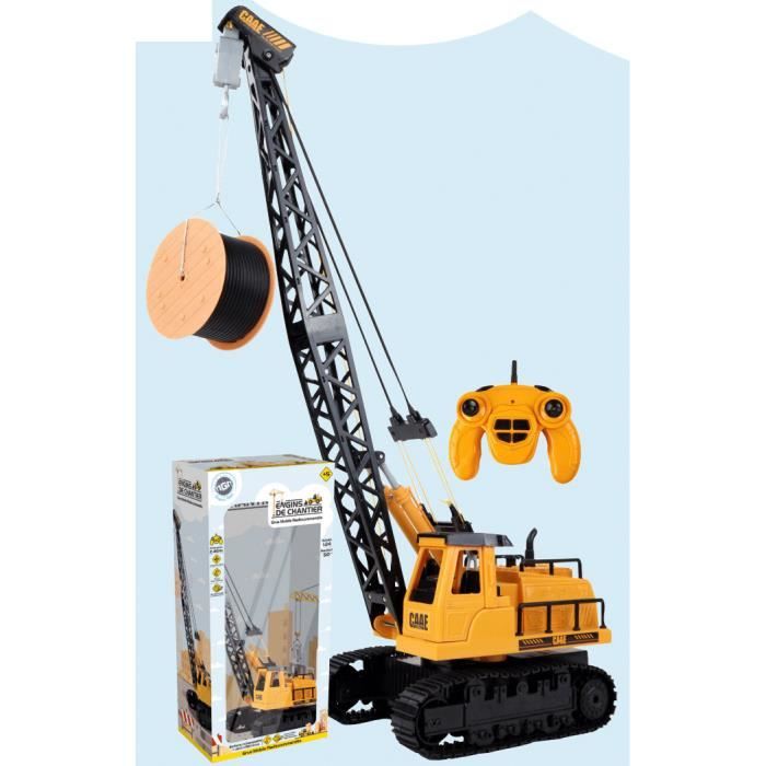 Engin grue mobile radiocommandé ht 50 cm