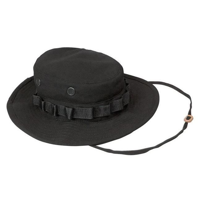BOONIE HAT US COMMANDO / CHAPEAU DE BROUSSE NOI...