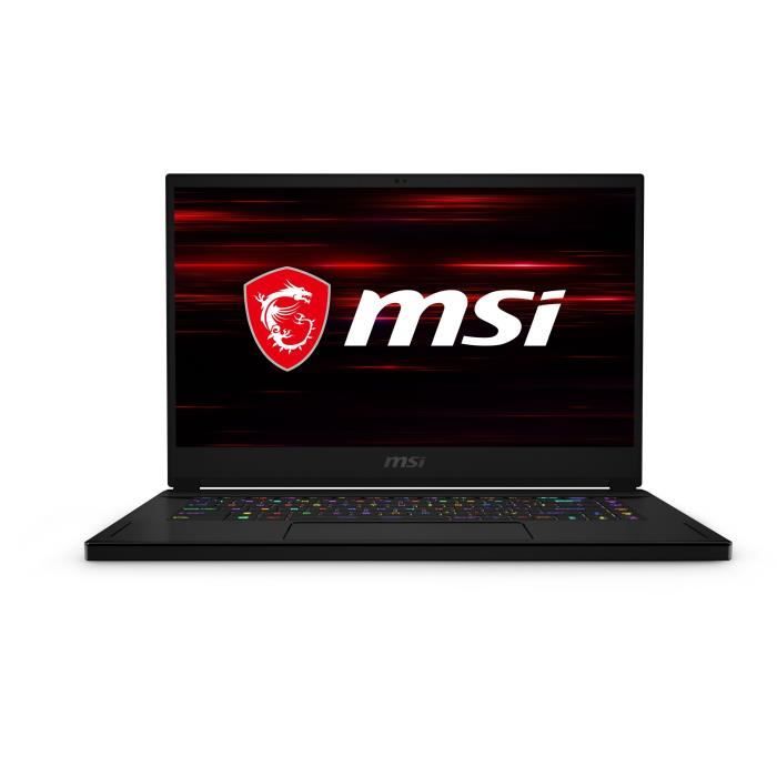 MSI PC Portable Gamer - GS66 Stealth 10SE-019FR - 15,6- FHD - 240Hz - i7 10750H - RAM 16Go - 1To SSD - RTX2060 6Go - Windows 10