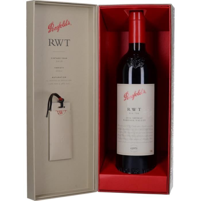 Vin du monde - Penfolds RWT Shiraz - Barossa Valley - Bouteille 75cl Rouge