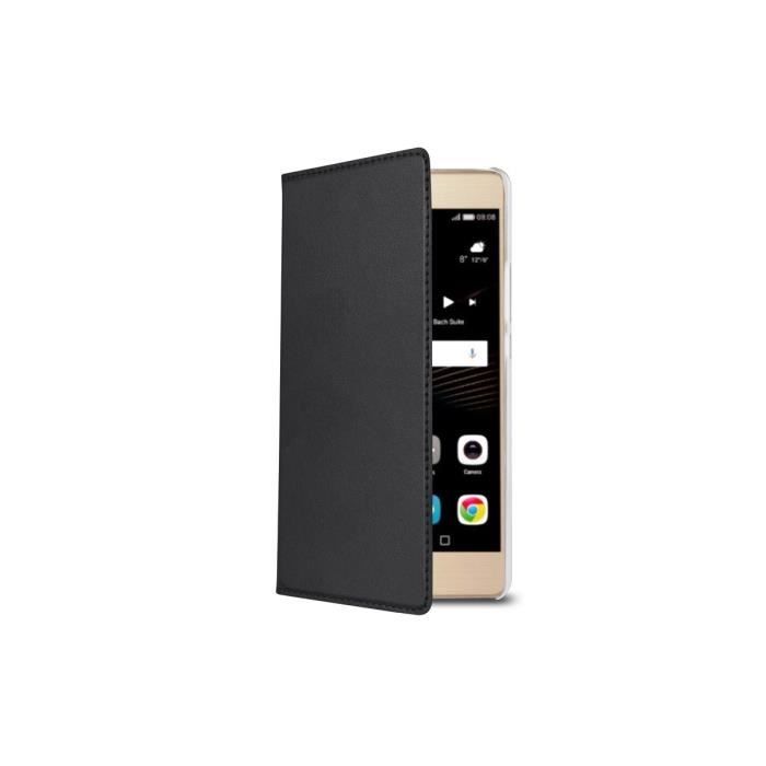 SWISS CHARGER Etui folio transparent pour Huawei p9 lite