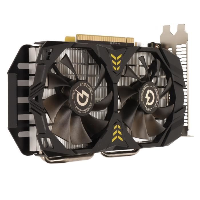 TMISHION 8G GDDR5 Graphics Card, 8GB GDDR5 GPU Graphics Card PCB Material with Dual Fan for Gaming PC informatique boite