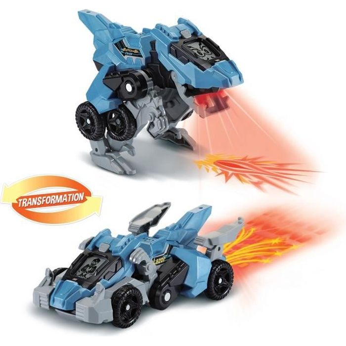 VTECH Switch & Go Dinos Fire - Lazor, Le Super Vélociraptor