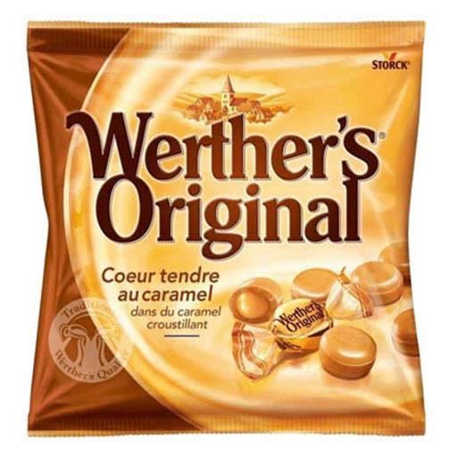 Werther's Original Coeur Tendre au Caramel (lot de 8)