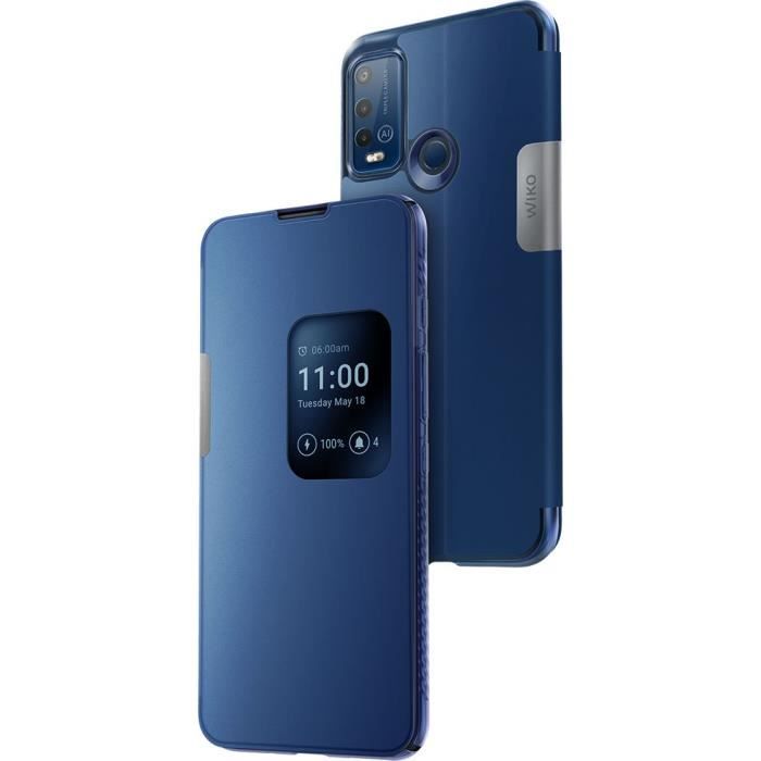 Etui clapet Folio Night Blue WIKO POWER U30