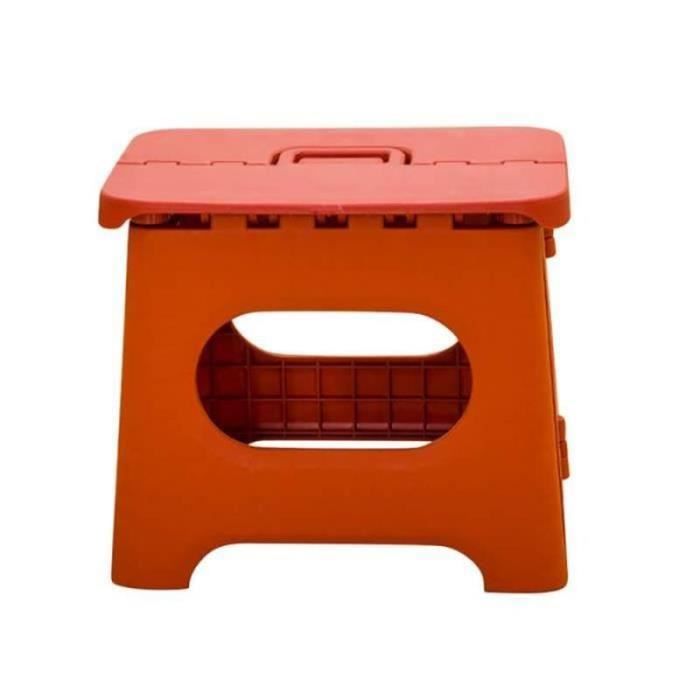 GB11715-tabouret pliant haut tabourets super solides tabouret pliant robuste pour enfants salle de bain adulte rouge