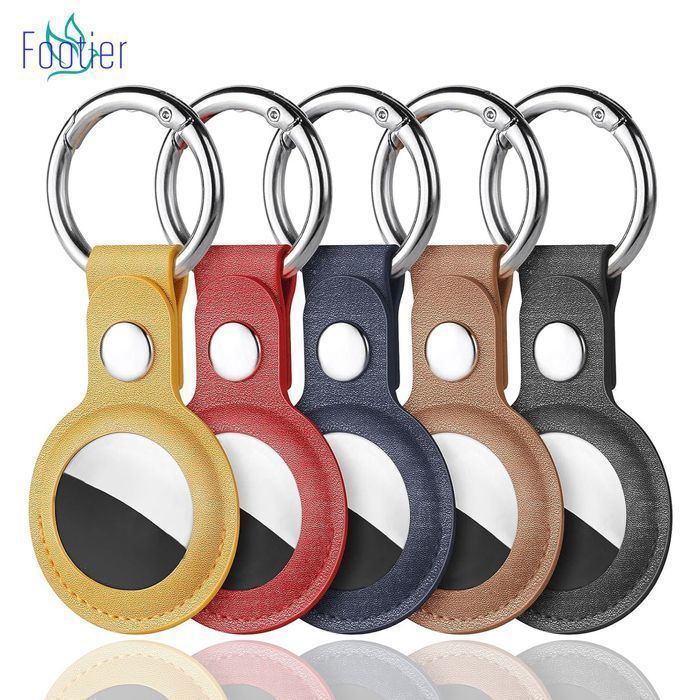 Comparer les prix de FOOTIER 5 Pièce Étuis pour Apple AirTag Airtag Porte Clé - Anti-Chute et Anti-Rayures pour Animaux Portefeuilles et Bagages