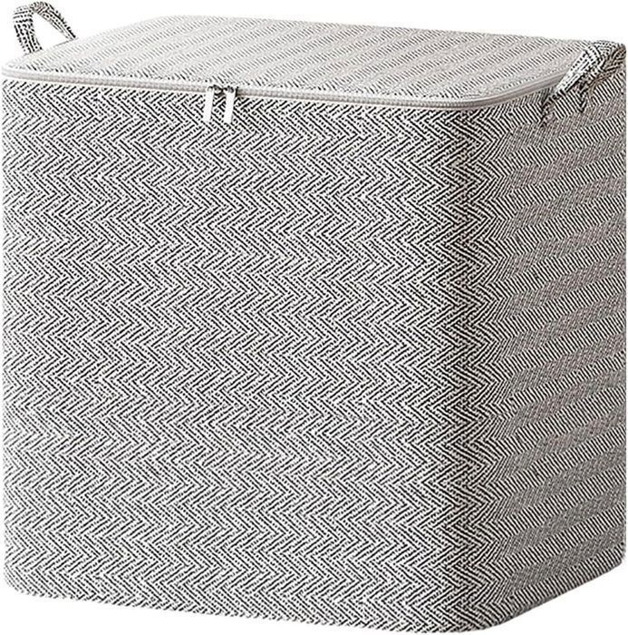 Organisateur De Tricot Sac De Rangement Tissu Avec Poignée Bois - Rose - Pour Aiguilles, Laines Et Outils Couture