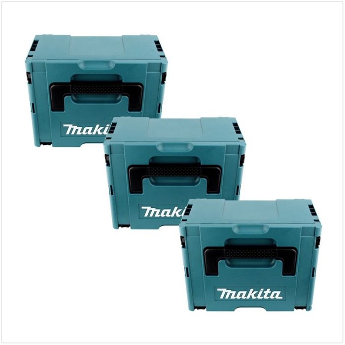 Makita Set 3 Coffrets Makpac 3 - vue 7