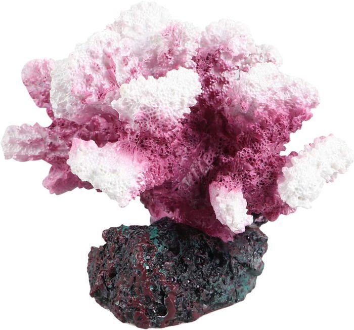 Comparer les prix de Décorations de corail pour aquarium en résine, plantes de corail artificielles, ornements d'aménagement paysager pour sable, micro