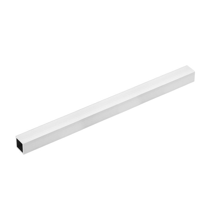 Tube Carré Aluminium 6063 T52 1,25" X 1/16" Paroi X 60" - Neuf, États-Unis, Pour Bricolage Ou Construction