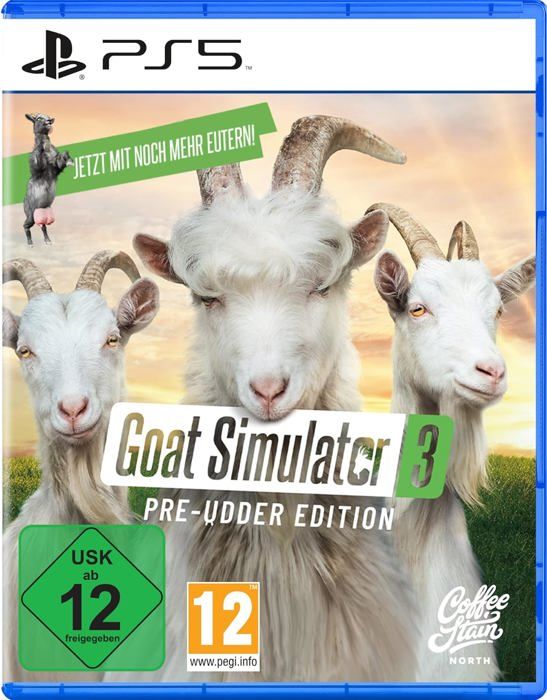 Jeu Vidéo Goat Simulator 3 Pre Udder Edition PS5 Simulation Blu Ray En boîte