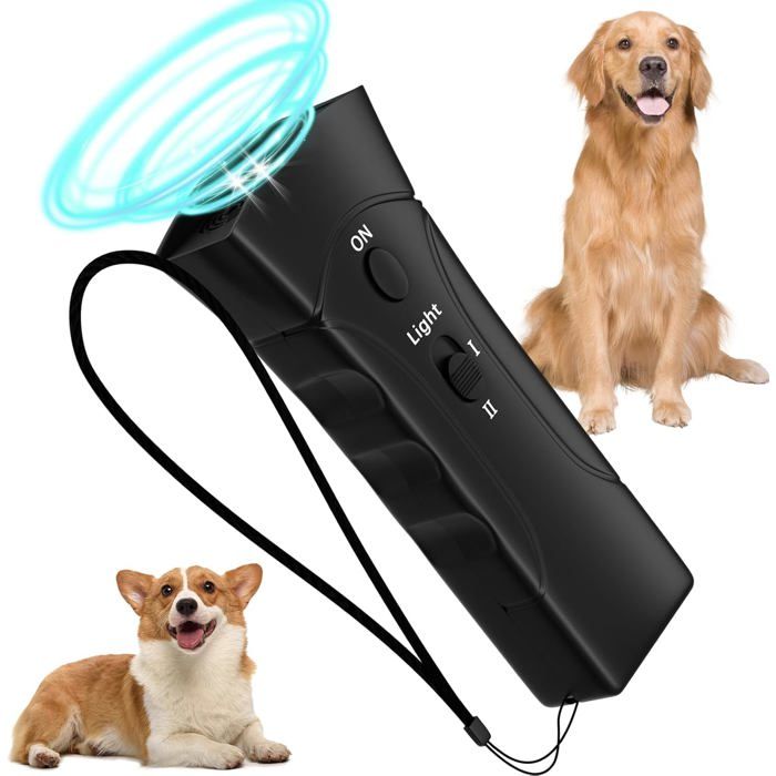 Anti Bark Dog 2 Modes Ultrasonic Anti Barking Dog 25Ft Anti aboiement Chien Ultrason Puissant Mini Dispositif Anti-aboiements Anti Bark Dog 2 Modes Ultrasonic Anti Barking Dog 25Ft Anti aboiement Chien Ultrason Puissant Mini Dispositif Anti-aboiements