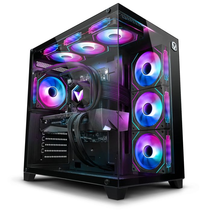 Vibox IX-536 PC Gamer • AMD Ryzen 7 9800X3D 50 GHz • Nvidia RTX 5070 Ti 16 Go • 32 Go DDR5 RAM • 1 To NVMe SSD • Windows 11 • WiFi