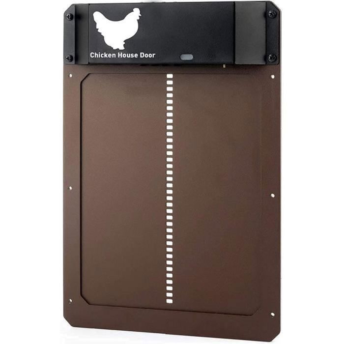 Poulailler automatique avec détection de lumière le soir et le matin ouverture automatique de porte de poulailler en Mul POULAILLER