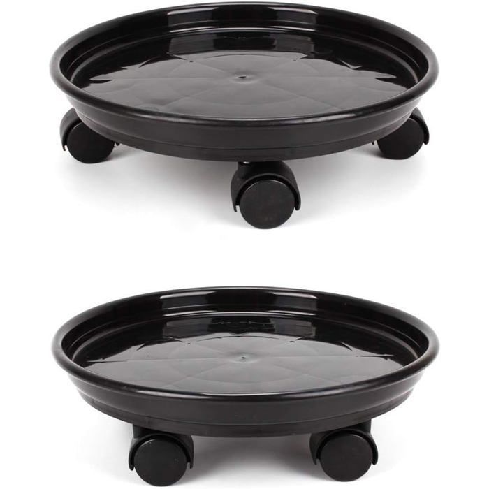Zimoer Lot de 2 plateaux et gâteau ronds de 21 cm, en acrylique, support à gâteau Zimoer Lot de 2 plateaux et gâteau ronds de 21 cm, en acrylique, support à gâteau